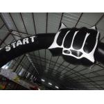 Custom Inflatable Arch Environmental Inflatable Finish Arch , Inflatable Starting Line Arch for sale