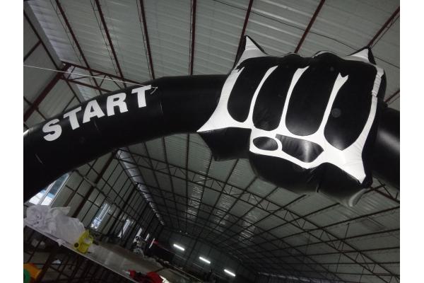 Custom Inflatable Arch Environmental Inflatable Finish Arch , Inflatable Starting Line Arch