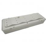 LED Rechargeable Fire-Retardant Plastic Casing and Plate , Bulkhead Emergency Light
