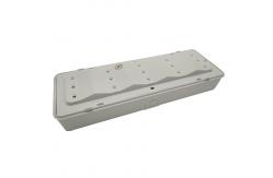 China LED Rechargeable Fire-Retardant Plastic Casing and Plate , Bulkhead Emergency Light supplier