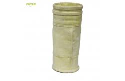 China 850gsm Fiberglass Needled Felt Filter Bag For Lime Kilns Filtration Dust Collection supplier