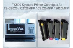 China Cheap Kyocera TK590 Printer Toner Cartridges Printing Up To 5000 Pages supplier