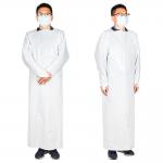 Disposable PE Plastic Apron Hospital Use Disposable Surgical Gown for sale