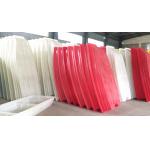 Red White Color Rotational Moulding Products / Plastic Fishing Boats for sale
