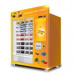 22 Inch Touch Screen Frozen Food Vending Machine For Outdoor 120W for sale