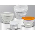 Customizable Oval Plastic Bucket PP/HDPE With IML Or Thermal Transfer Or Screen Printing for sale