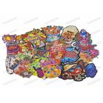 Custom Printed Plastic Child Proof Design Stand Up Holographic 3.5g Irregular Special Shaped Zipper Die  Cut Mylar Bags for sale
