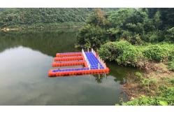 China 5000kg Load Capacity PE Floating Pontoon For Wide Applications supplier