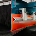 Polyurethane Skirt Rubber For Conveyor Mining Bulk Material Handling for sale