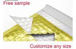 China Self Adhesive Tape Padded Shipping Metallic Bubble Mailing Envelopes Custome Logo supplier