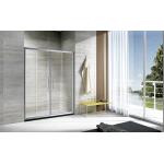 Stainless Bathroom Shower Enclosure Acrylic Base With Sliding Door