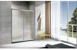 China Stainless Bathroom Shower Enclosure Acrylic Base With Sliding Door supplier