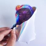 Vinyl Holographic Tamper Seal Stickers for sale