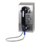 Stainless Steel Vandal Resistant Handset Telephone IP55-IP65 With Full Keypad for sale