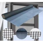 30m 50m PVC Coated Fibreglass Netting Black Insect Proof Window Screen