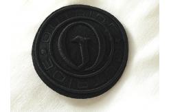 China Custom Embroidered Military Name Patches , Large 3D Embroidery Patches supplier