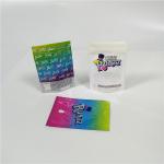 Resealable Child Proof K Plastic Bags Three Side Seal CBD Mylar Bag For Gummies Bear Packaging for sale