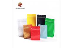 China Various Sizes Closures Personalized Coffee Bean Bags Custom Printing 200g supplier