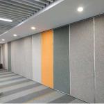 100 mm Soundproof Foldable Room Acoustic Partition Wall With Free Design for sale