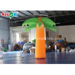 Green And Yellow Christmas Inflatable Lighting Decoration /  Blow Up Tree for sale