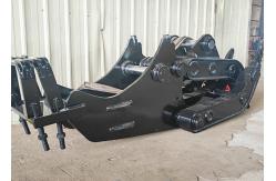 China High Strength Mechanical Grapple For Various Excavator Grabbing Wood Log Stone supplier