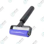12 Inch Silicone Dust Roller Dust Bar Black Aluminum Plastic Handle Anti Static Silicone Roller for sale