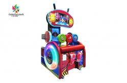 China Amusement Park Coin Operated Arcade Machines Electric Baby Boxing Game With Video supplier