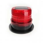 Solar DC 10-110V LED Rotary Flashing Strobe Red Warning Light Flashing Beacon Light for sale