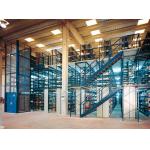 High Space Utilization Mezzanine Floors Warehouse Storage Rack / Adjustable Pallet Shelf System for sale
