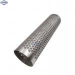 Custom manufacturer of Stainless steel Johnson Wedge Wire Screen/ mine sieve mesh for sale