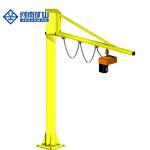 360 Degree Fixed Column Jib Crane Light Equipment 1T 2T for sale