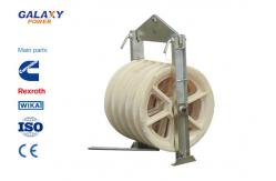 China Pulling Cable 508*75mm Five Nylon Wheels Pulley Rope Stringing Block supplier