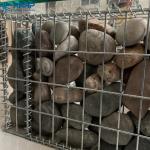 1x1x0.5m Welded Mesh Gabion Hot Dip Galvanized 4mm Flood Control for sale
