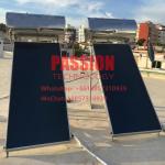100L Flat Panel Solar Thermal Heater 150L Blue Coating Flat Plate Solar Heating System for sale
