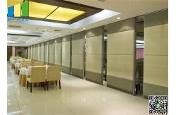 China Melamin Hanging Sliding Door Aluminum Frame Panel Width 1000 mm supplier