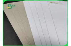 China 400 450gsm FSC Certification White Manila Board Grey Back For Packing Clothes supplier