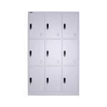 RAL Color Powder Coated 0.6mm Waterproof Metal Lockers for sale