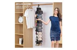 China Yoga tights storage rack, 24 roll independent compartment black houseware supplier