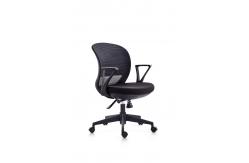 China White Ergonomic Swivel Office Chair Mesh Fabric Swivel Computer Chair supplier