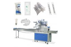 China Automatic Pillow Flow Packing Machine Bread Moon Cakes Vegetables Toys Materials supplier