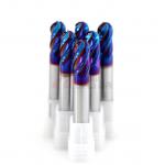 4Fl Diamond Ball Nose End Mill For Cutting Inconel 1/2 Shank