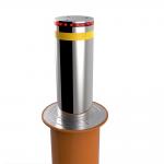 Custom Retractable Security Bollards 219mm Diameter 600mm Height 6mm Thickness for sale