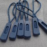 Sportswear  Zipper Puller , TPU Custom Zip Pullers For Garment