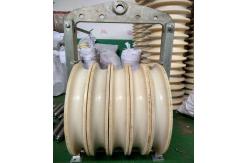 China Dia 660mm Conductor Stringing Blocks / Stringing Equipment For Overhead Power Lines supplier