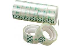 China 18mm Pure Crystal Clear BOPP Stationery Tape Strong Adhesive ISO&SGS Certificated supplier
