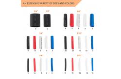 China Chemical Resistant Heat Shrink Tubing Practical 3:1 Ratio Adhesive Lined 275pcs supplier