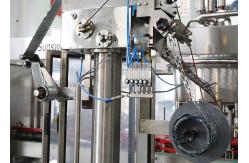 China SUS316 PE Bottled Multihead Hot Filling Machine with Surface dosing device supplier