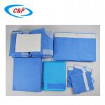 SMS Medical Supplies Universal Surgical Pack Kit in Sterile Blue Color for sale