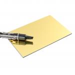 2440mm Length X 1220mm Width Mirror Aluminum Composite Panel Durable Over 10 Years for sale