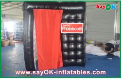 China Photo Booth Enclosure Red Business Open Air Photo Booth Waterproof / Durable CE / UL supplier